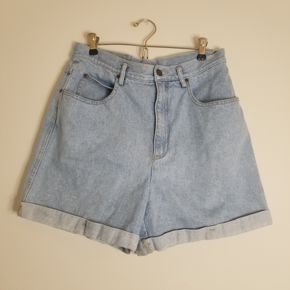 Vintage LizWear Mom Jean shorts high rise cuff